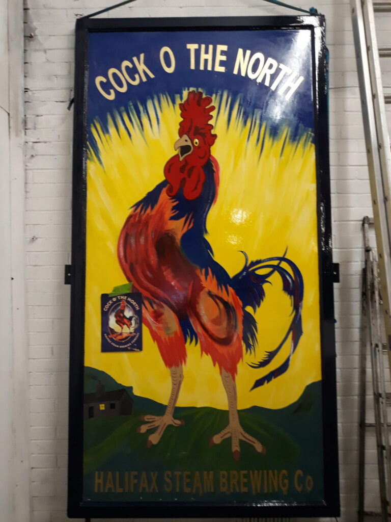 758 Restored Sign